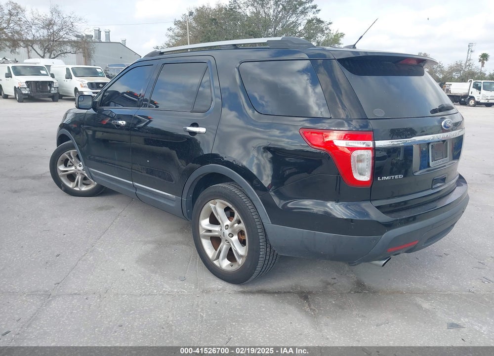 2012 FORD EXPLORER LIMITED VIN: 1FMHK7F81CGA48763