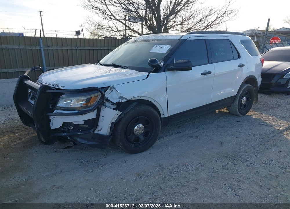2016 FORD POLICE INTERCEPTOR VIN: 1FM5K8AT7GGA78375