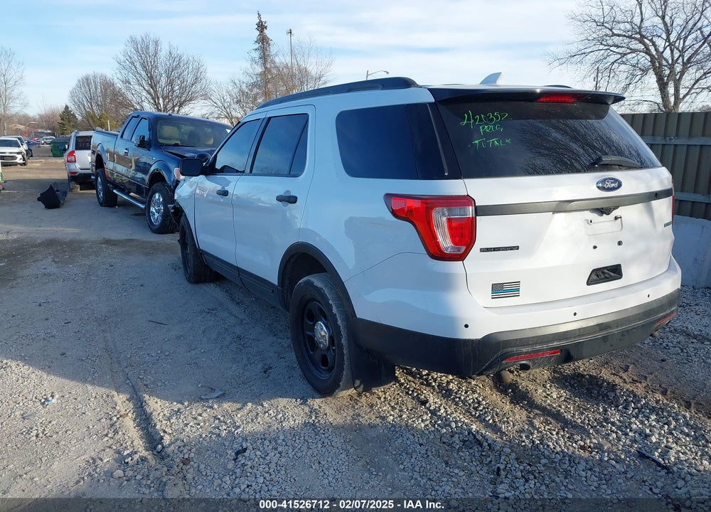 2016 FORD POLICE INTERCEPTOR VIN: 1FM5K8AT7GGA78375