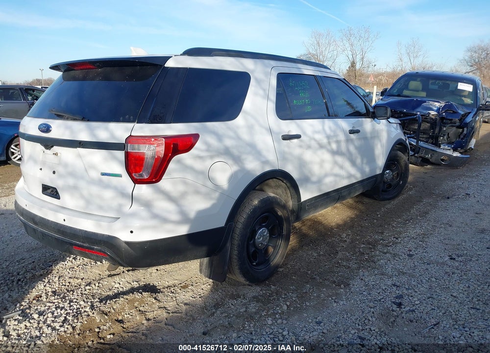 2016 FORD POLICE INTERCEPTOR VIN: 1FM5K8AT7GGA78375