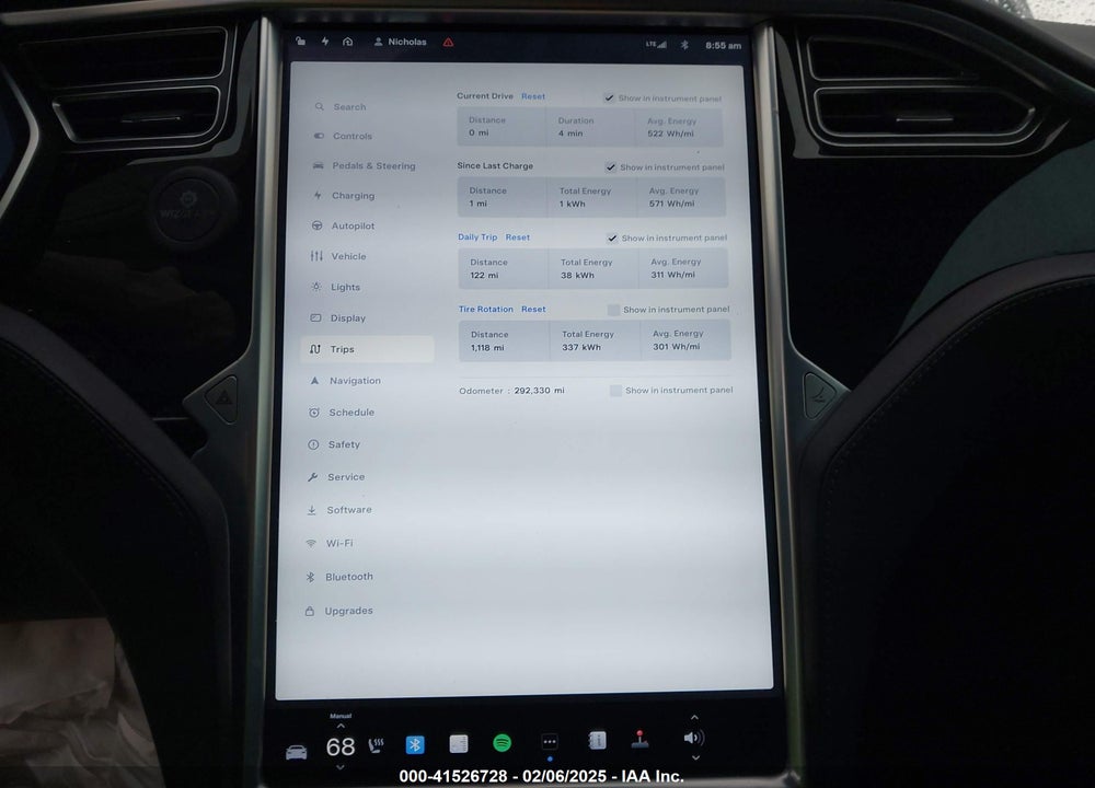 2016 TESLA MODEL S VIN: 5YJSA1E10GF131468