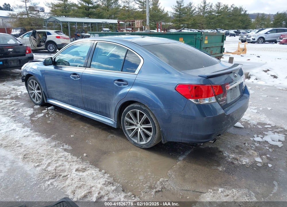 2013 SUBARU LEGACY VIN: 4S3BMBG67D3024660