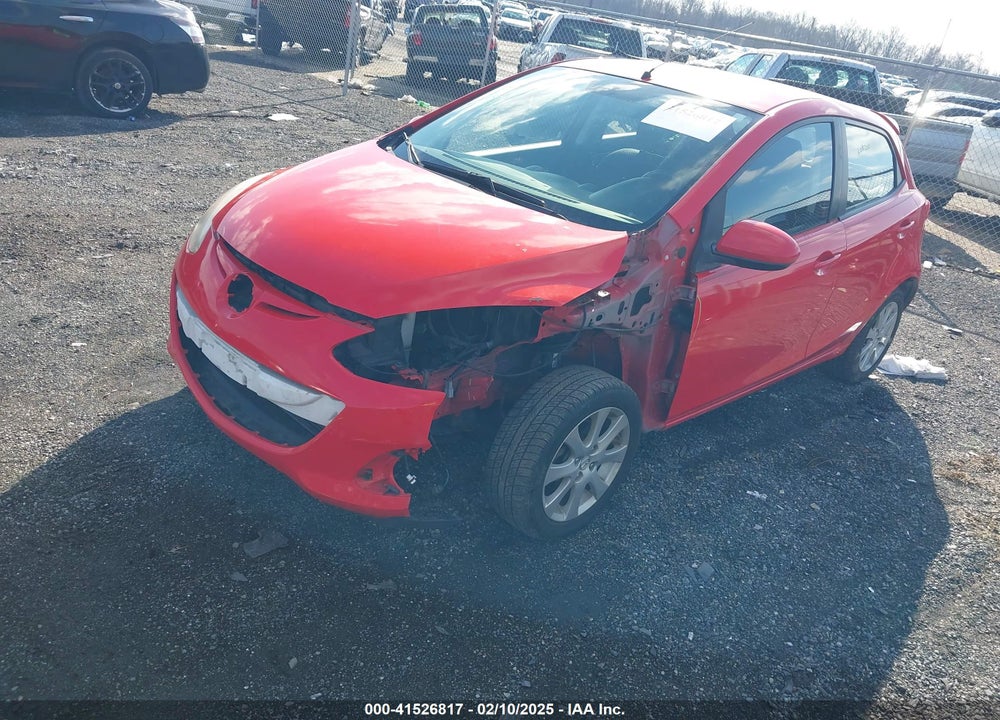 2012 MAZDA MAZDA2 VIN: JM1DE1LZ2C0152367