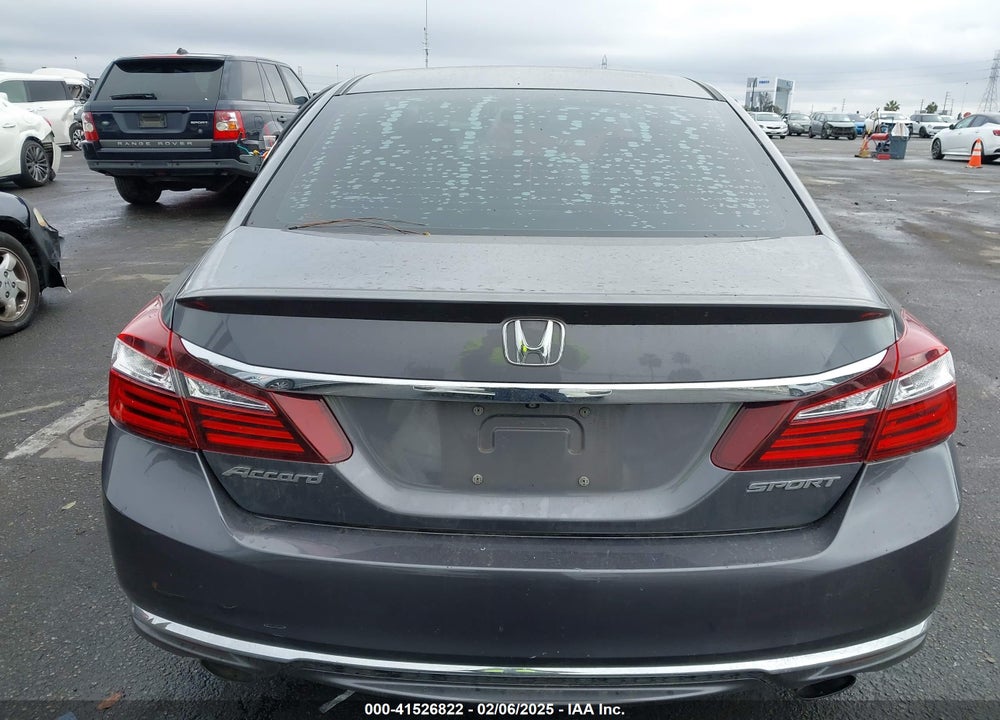 2016 HONDA ACCORD SPORT VIN: 1HGCR2F58GA114576