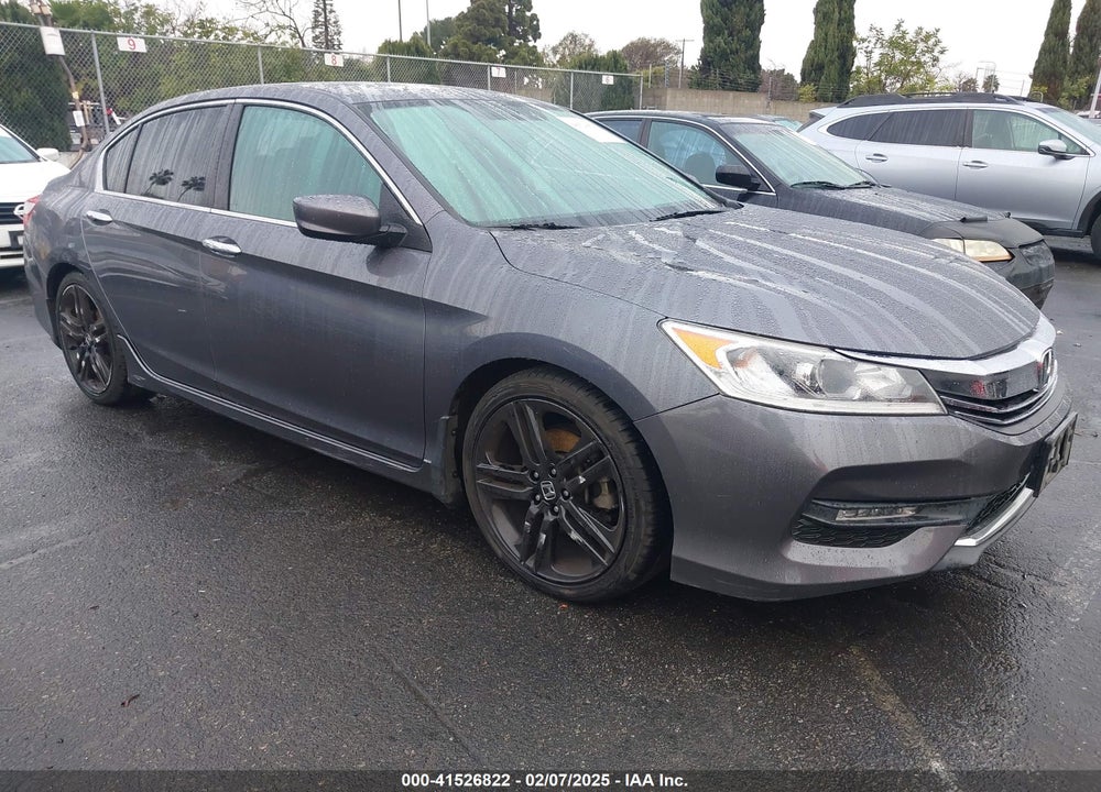 2016 HONDA ACCORD SPORT VIN: 1HGCR2F58GA114576