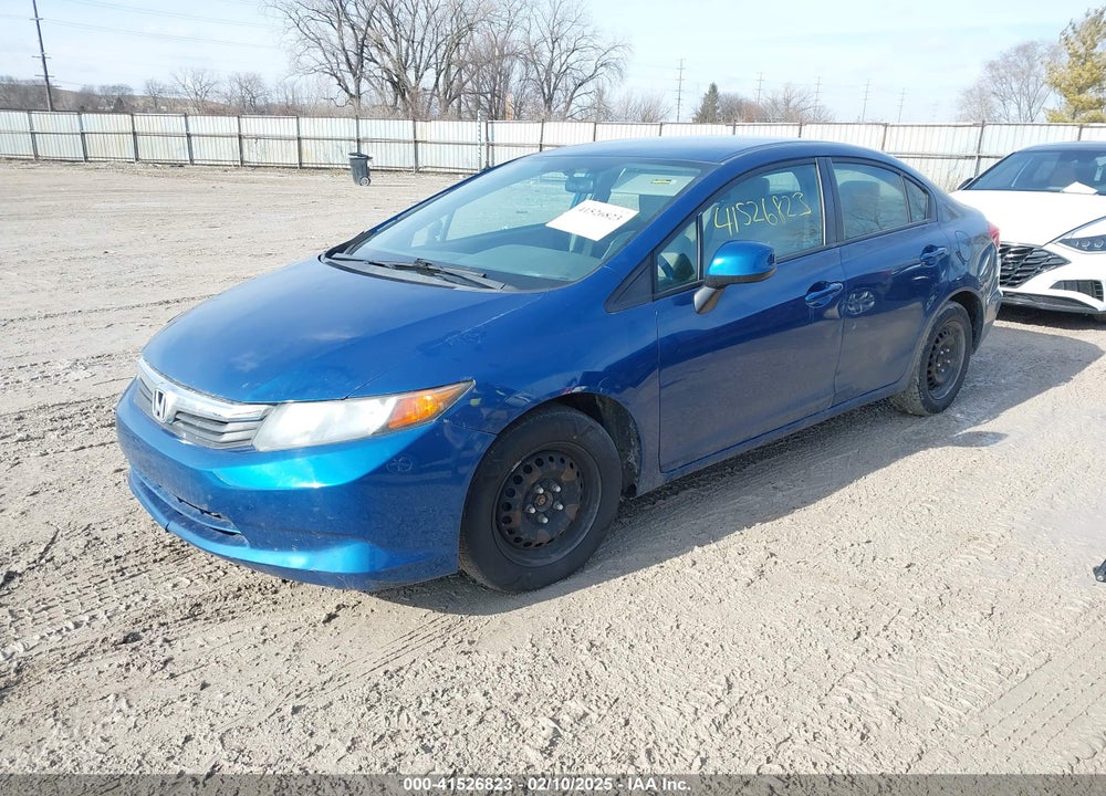 2012 HONDA CIVIC VIN: 19XFB2F51CE068712