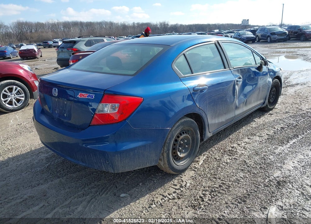 2012 HONDA CIVIC VIN: 19XFB2F51CE068712