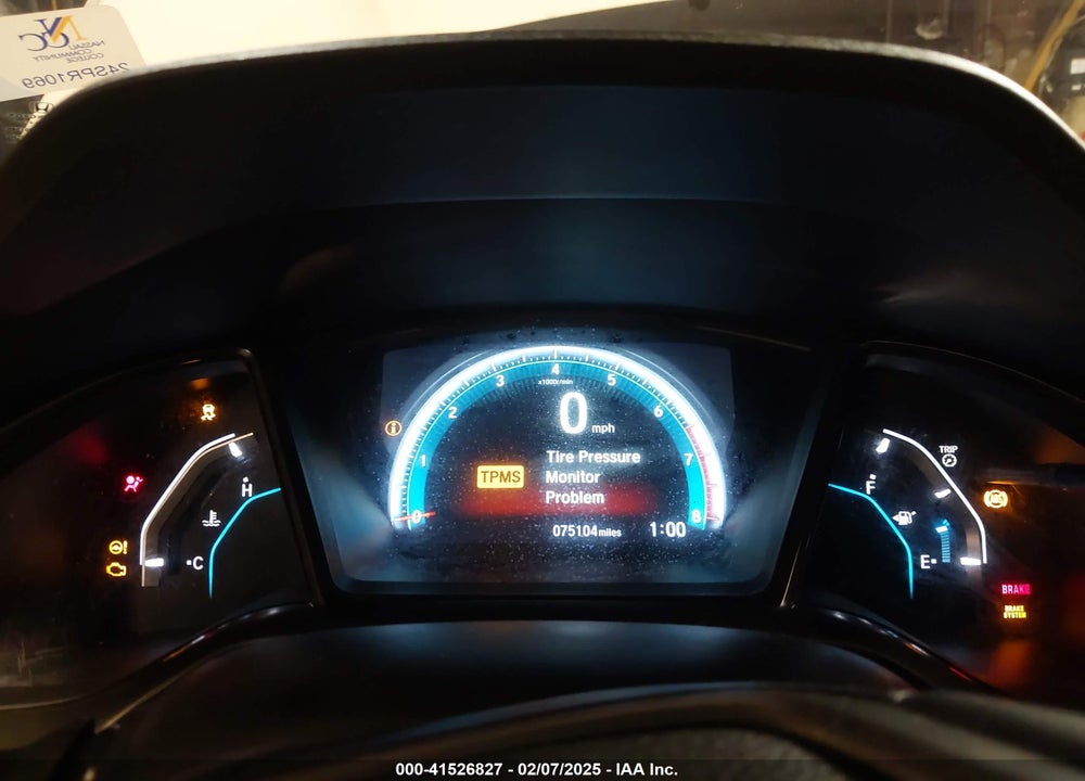 2017 HONDA CIVIC VIN: SHHFK7H75HU400887