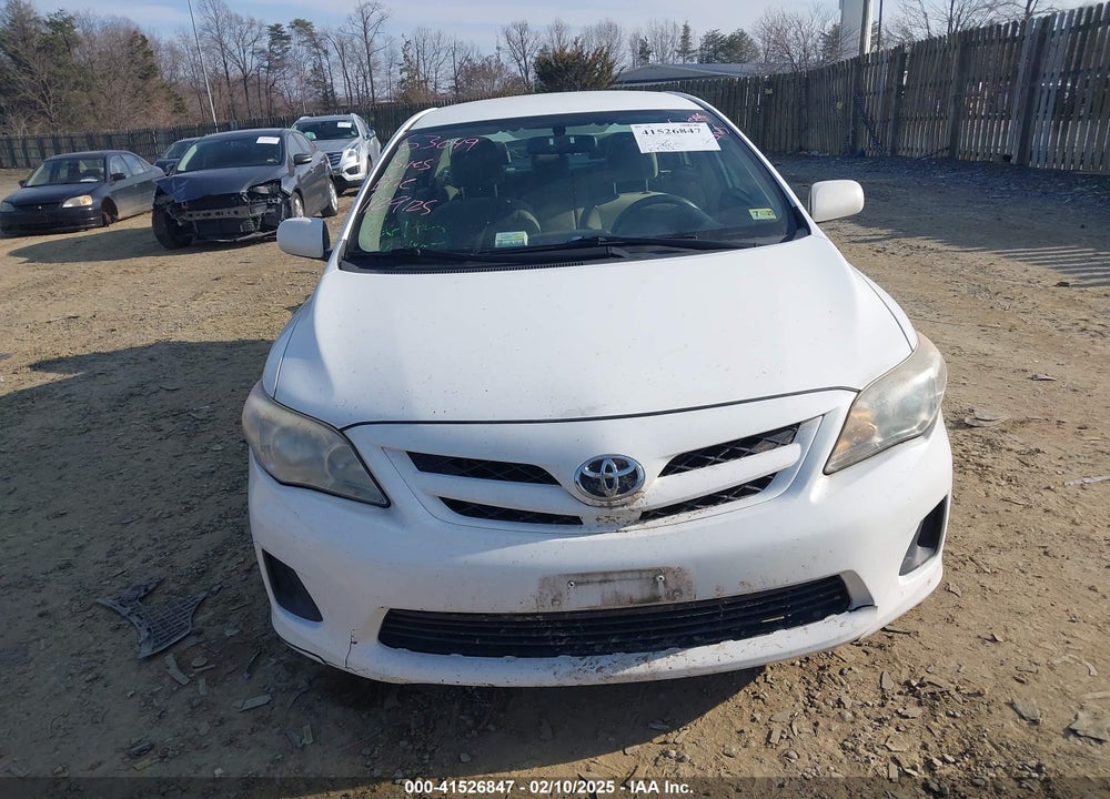 2011 TOYOTA COROLLA VIN: JTDBU4EE3B9138431