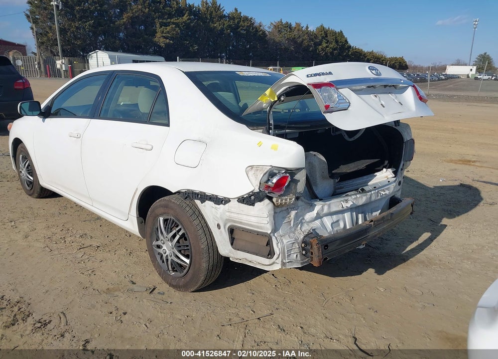 2011 TOYOTA COROLLA VIN: JTDBU4EE3B9138431
