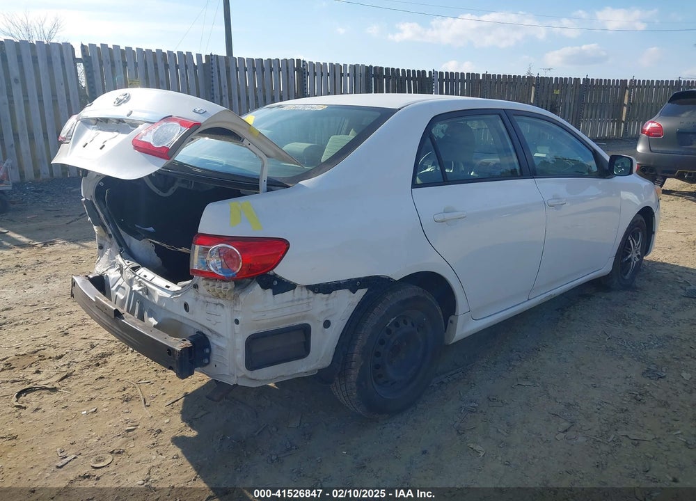 2011 TOYOTA COROLLA VIN: JTDBU4EE3B9138431