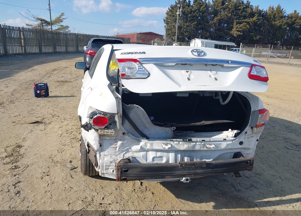 2011 TOYOTA COROLLA VIN: JTDBU4EE3B9138431