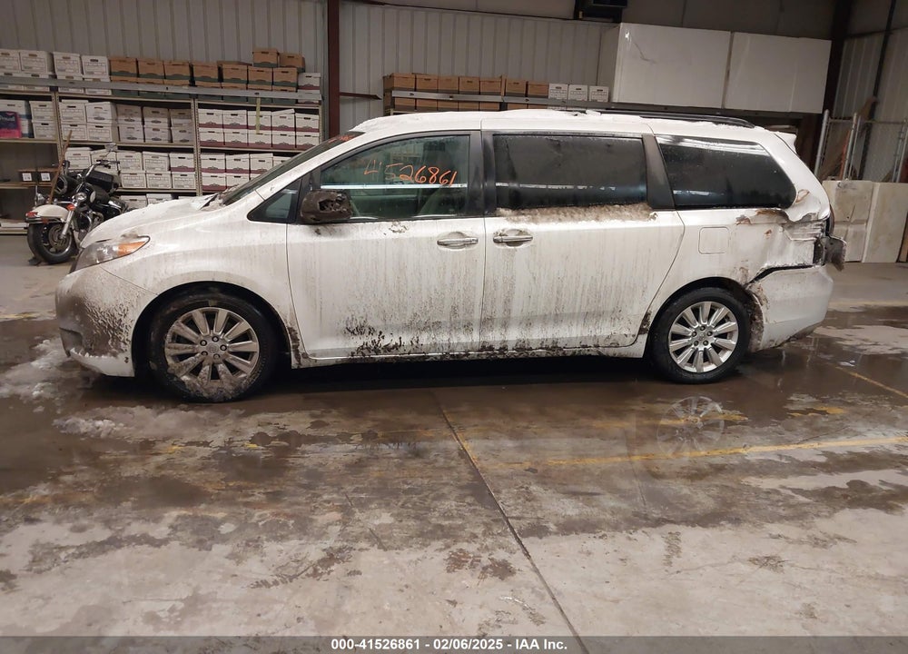 2011 TOYOTA SIENNA XLE LIMITED VIN: 5TDDK3DC0BS005250