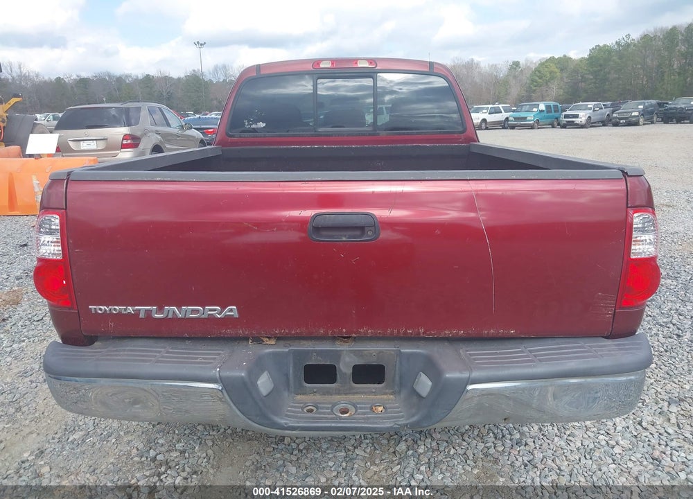 2006 TOYOTA TUNDRA VIN: 5TBRU34166S474372