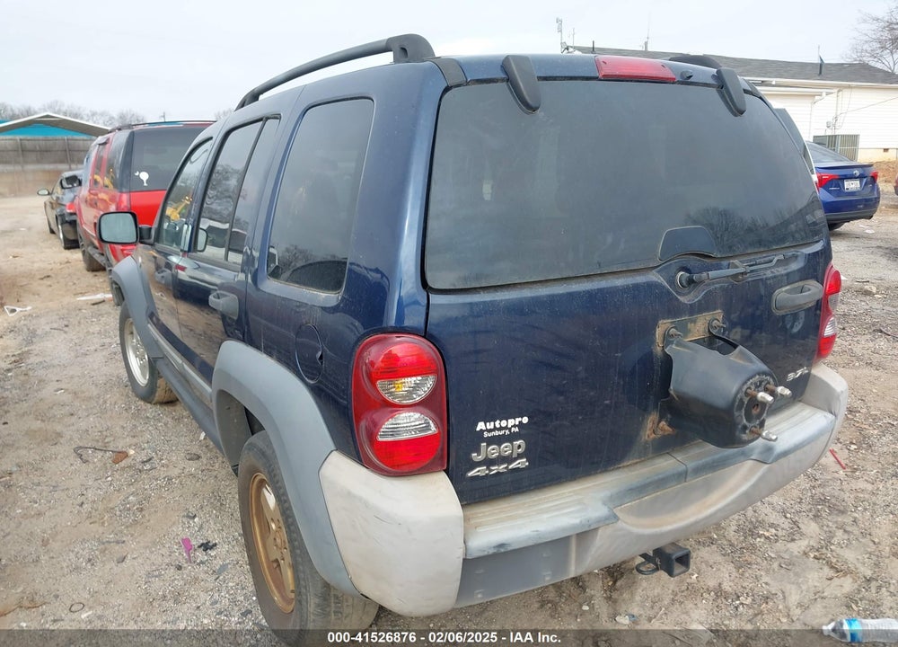 2006 JEEP LIBERTY SPORT VIN: 1J4GL48K36W154561