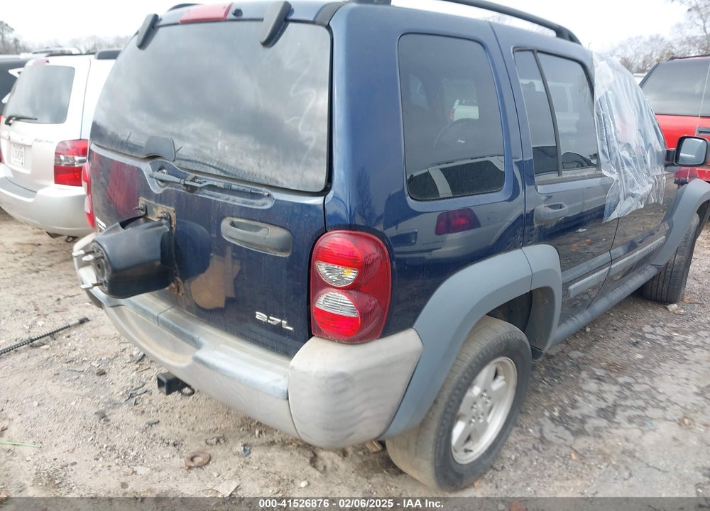 2006 JEEP LIBERTY SPORT VIN: 1J4GL48K36W154561