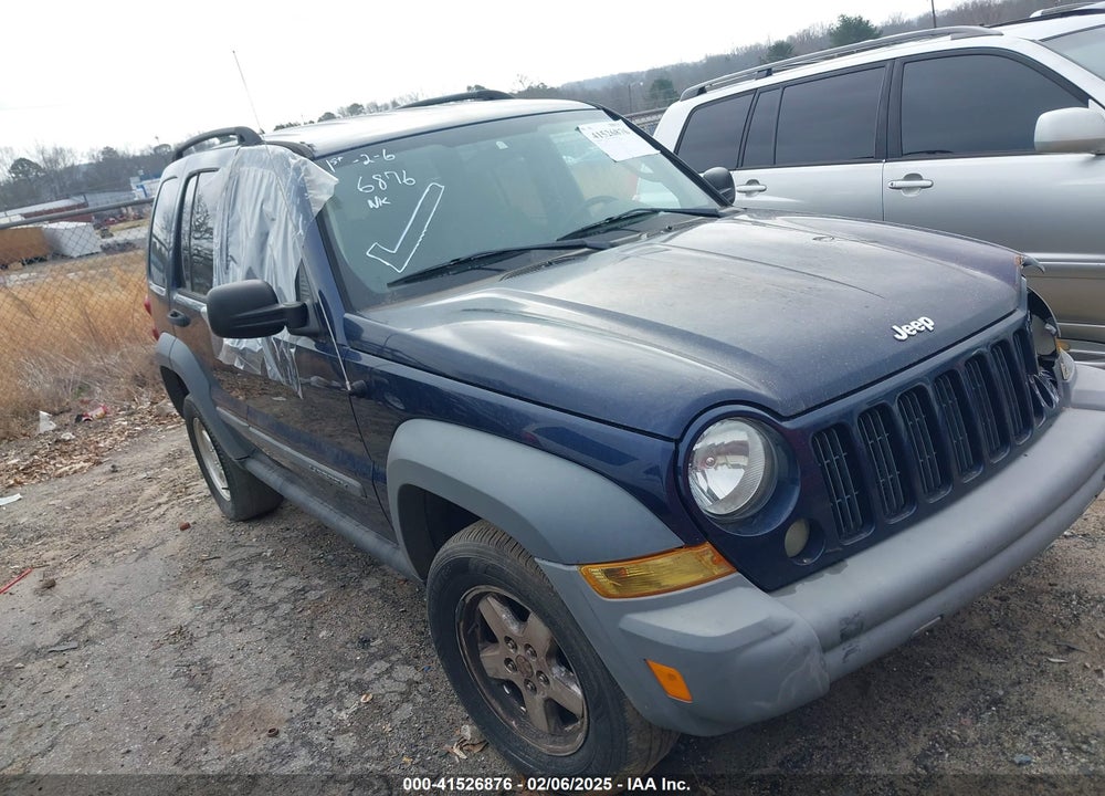 2006 JEEP LIBERTY SPORT VIN: 1J4GL48K36W154561