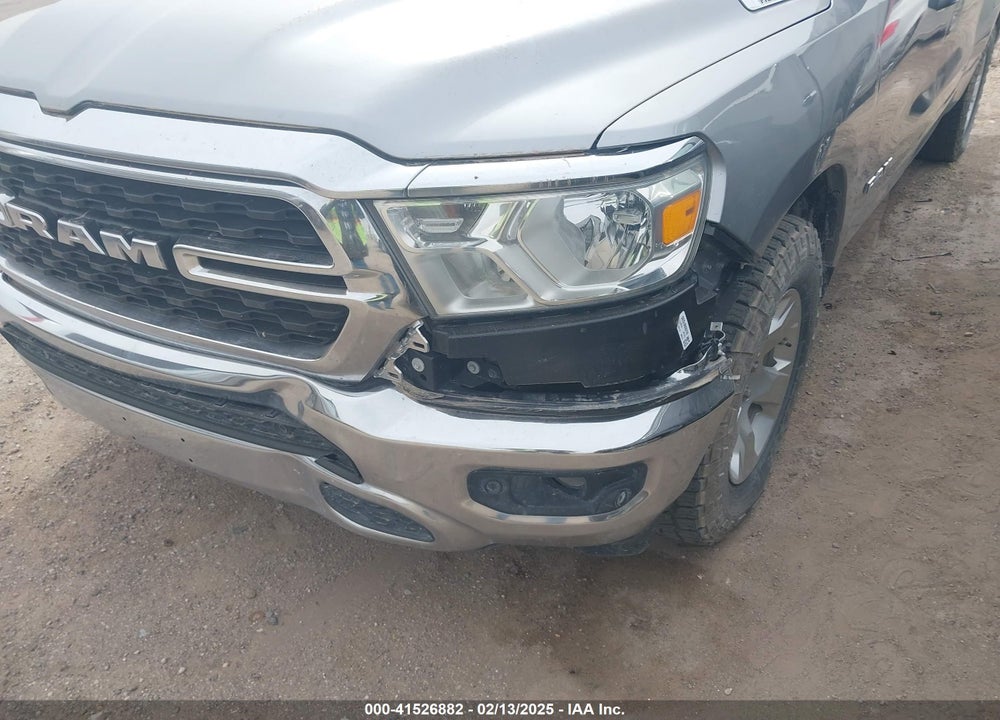 2022 RAM 1500 BIG HORN 4X4 6'4 BOX VIN: 1C6SRFMT7NN188524