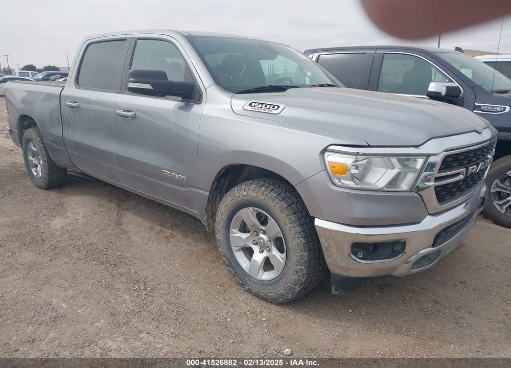 2022 RAM 1500 BIG HORN 4X4 6'4 BOX VIN: 1C6SRFMT7NN188524