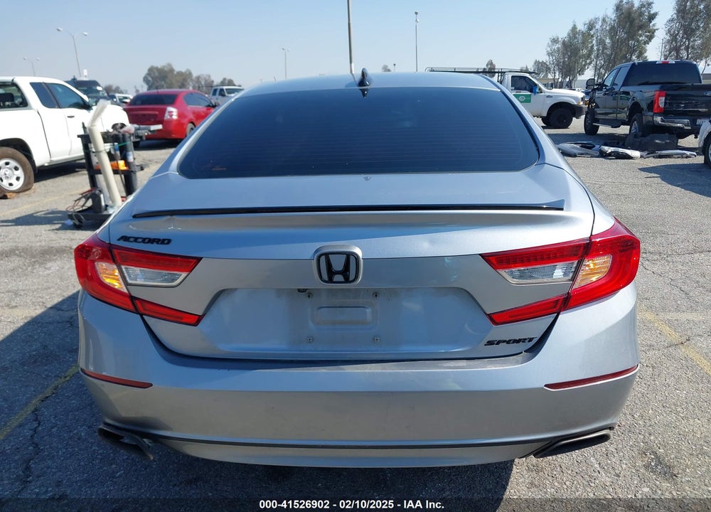 2022 HONDA ACCORD VIN: 1HGCV1F30NA001092