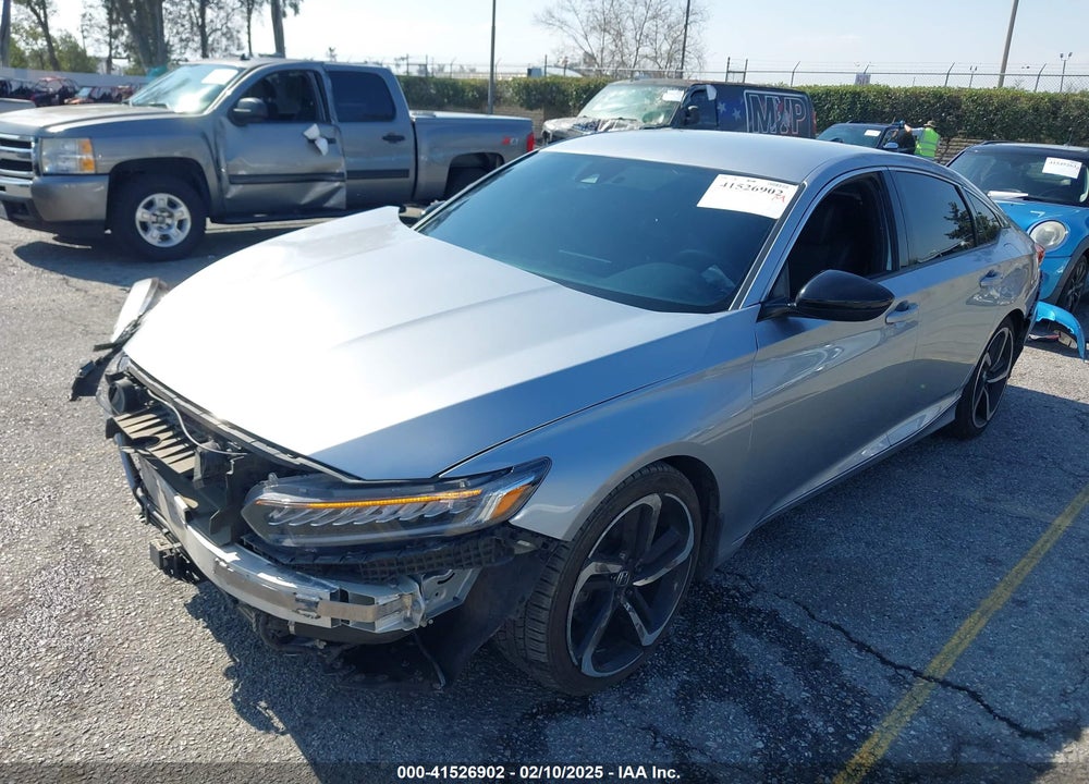 2022 HONDA ACCORD VIN: 1HGCV1F30NA001092