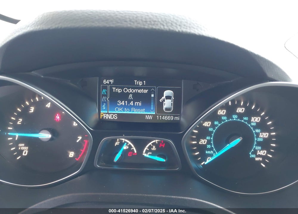 2014 FORD ESCAPE TITANIUM VIN: 1FMCU0JX2EUC22449