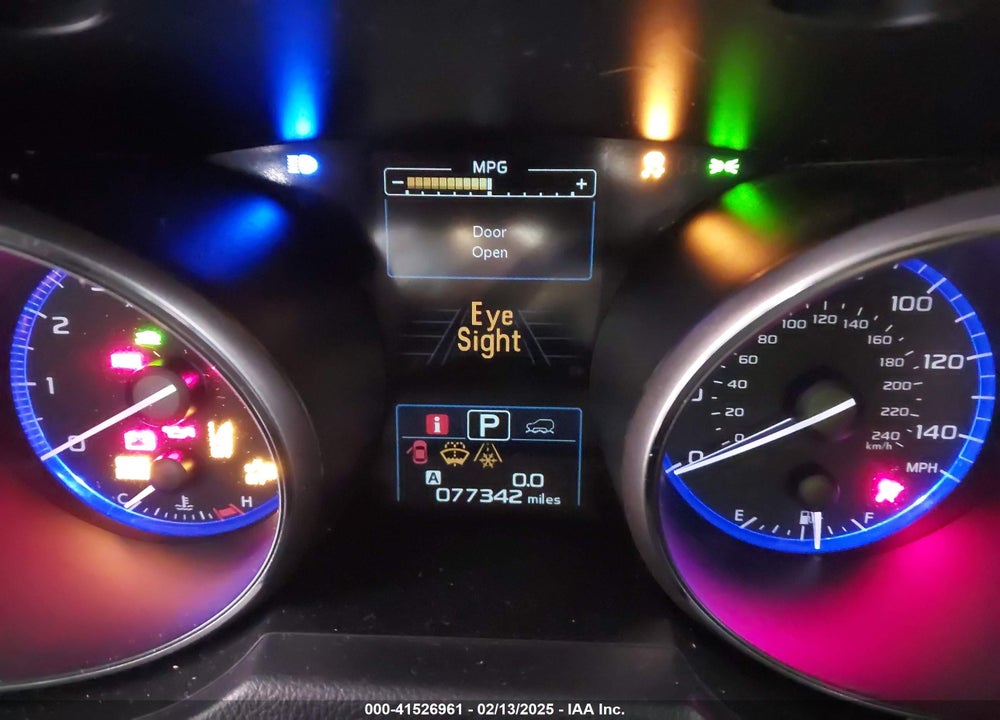 2019 SUBARU OUTBACK VIN: 4S4BSABCXK3252447