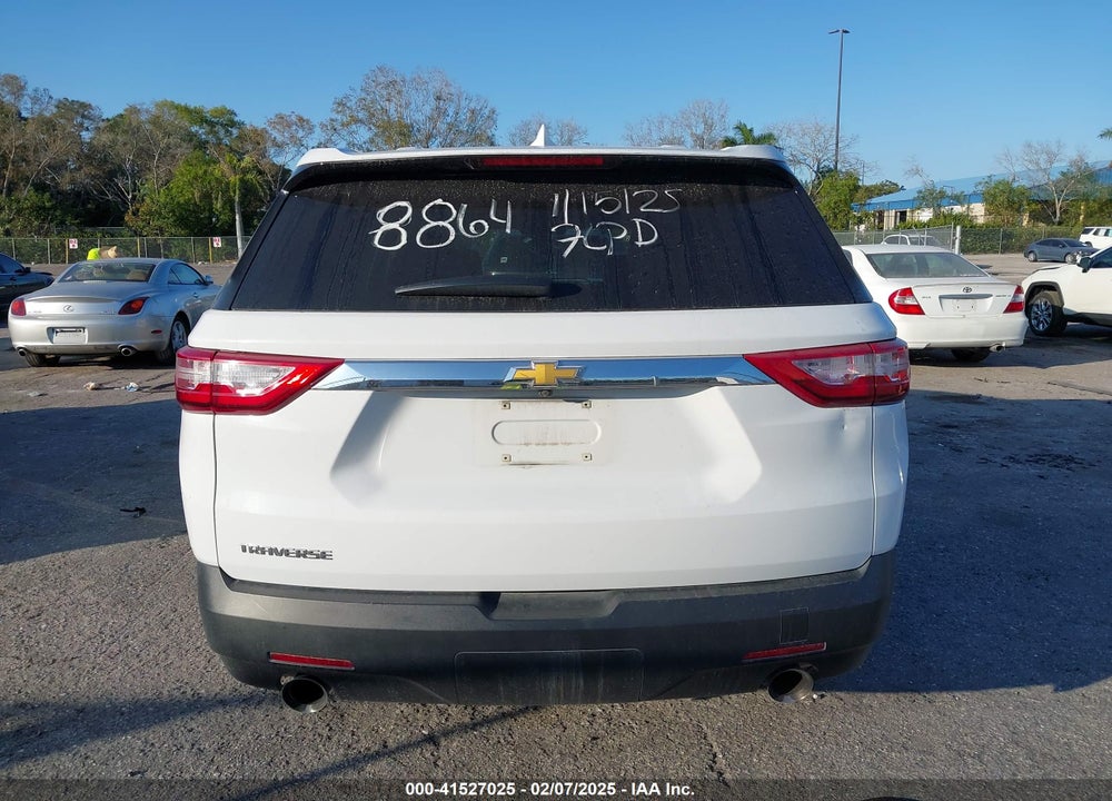 2020 CHEVROLET TRAVERSE FWD LS VIN: 1GNERFKW4LJ228864