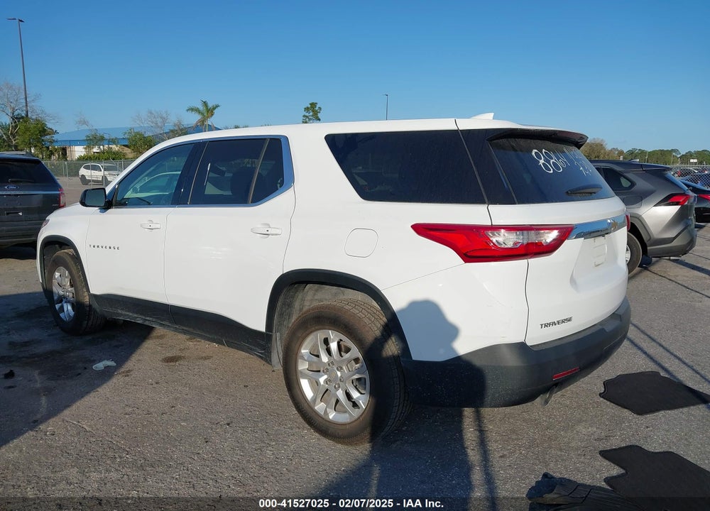 2020 CHEVROLET TRAVERSE FWD LS VIN: 1GNERFKW4LJ228864