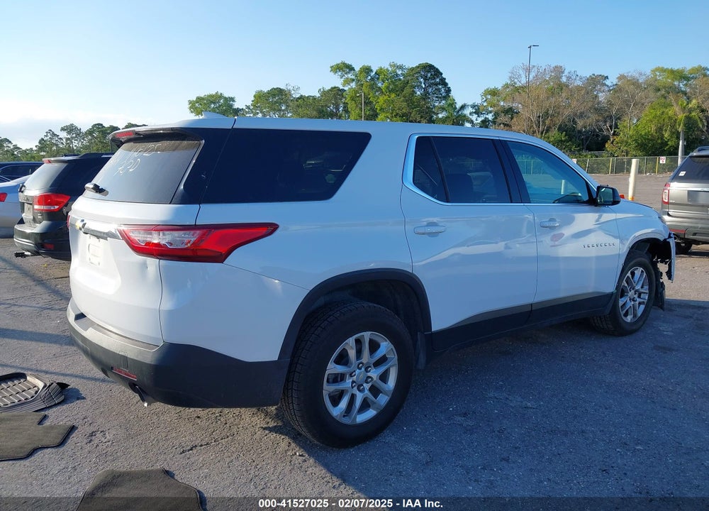 2020 CHEVROLET TRAVERSE FWD LS VIN: 1GNERFKW4LJ228864