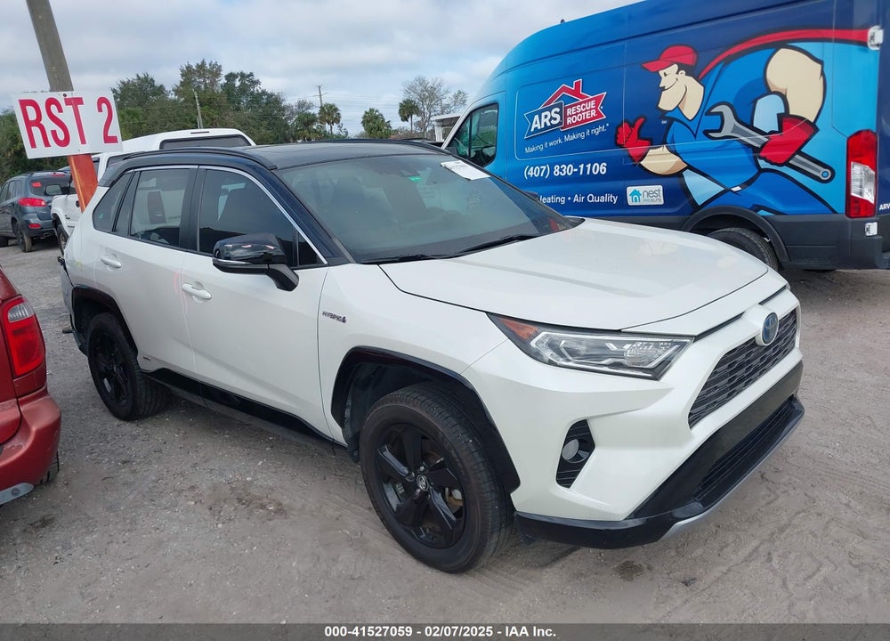 2021 TOYOTA RAV4 HYBRID XSE VIN: 2T3E6RFV3MW006002