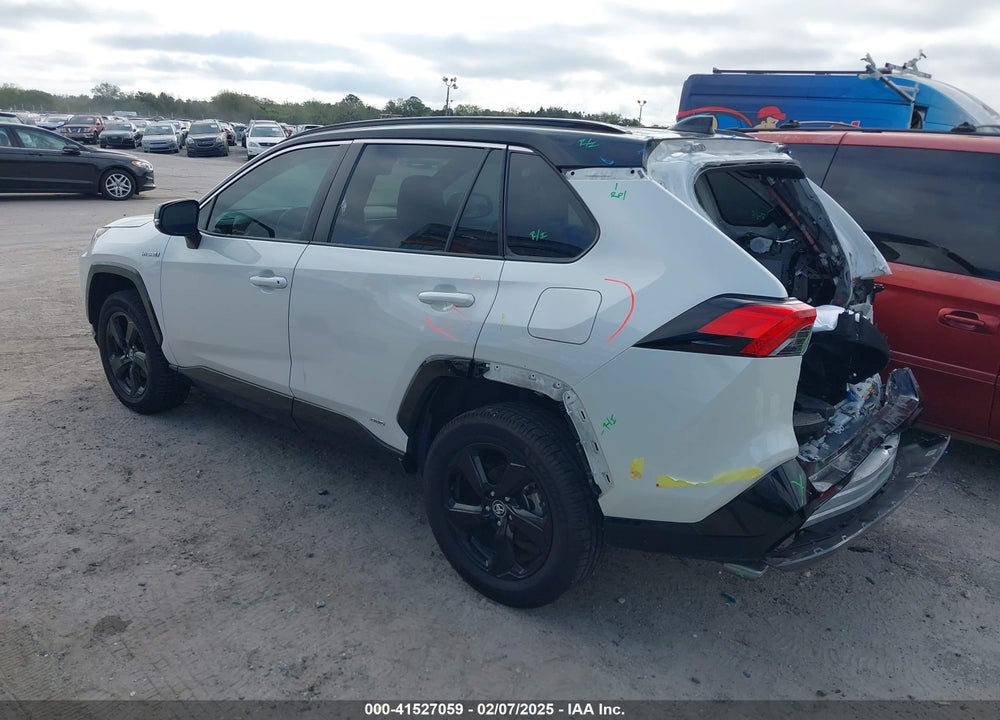 2021 TOYOTA RAV4 HYBRID XSE VIN: 2T3E6RFV3MW006002