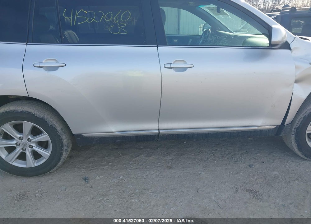 2011 TOYOTA HIGHLANDER SE V6 VIN: 5TDZK3EH0BS036935
