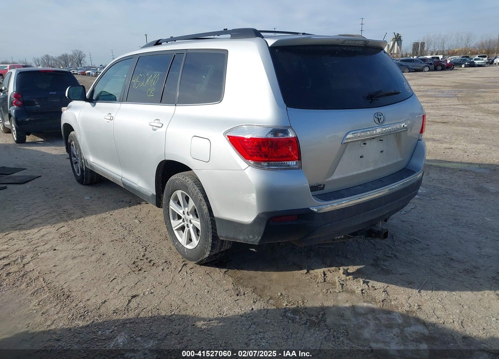 2011 TOYOTA HIGHLANDER SE V6 VIN: 5TDZK3EH0BS036935