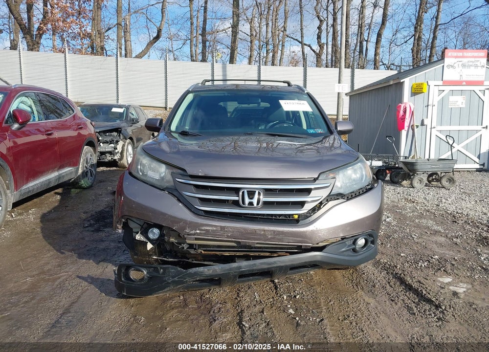 2013 HONDA CR-V EX-L VIN: 5J6RM4H73DL012100