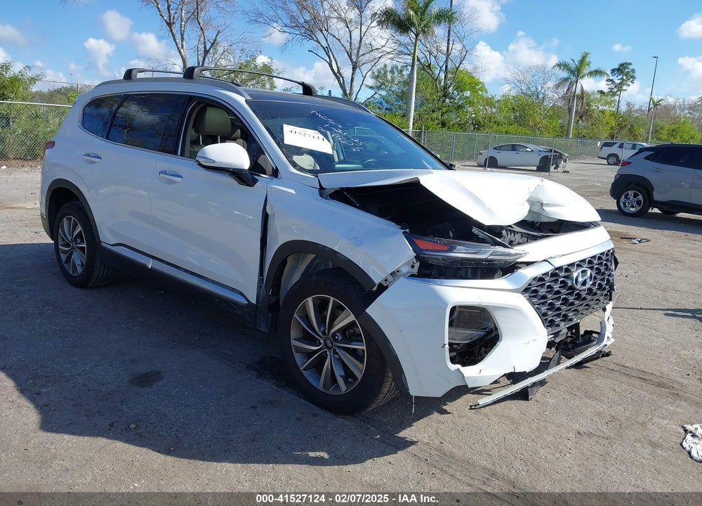 2020 HYUNDAI SANTA FE SEL VIN: 5NMS33ADXLH300457