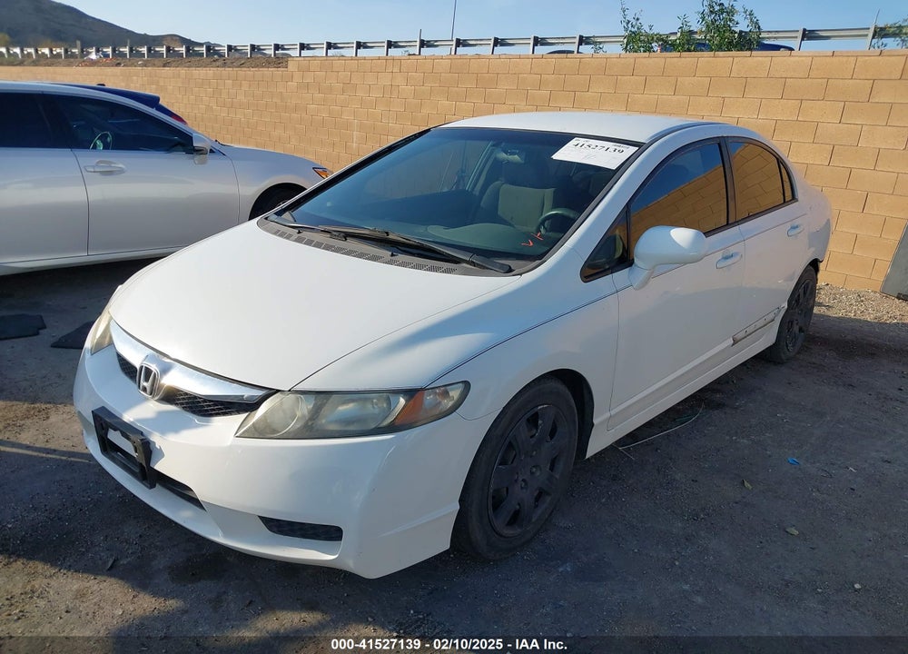 2010 HONDA CIVIC LX VIN: 2HGFA1F58AH537813