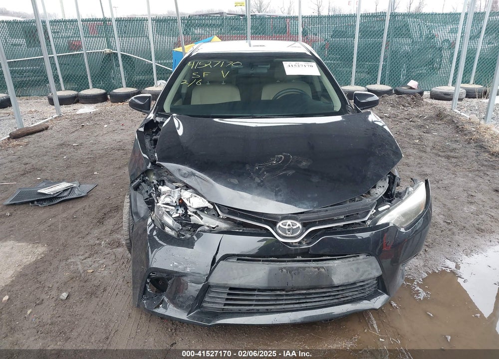 2016 TOYOTA COROLLA VIN: 2T1BURHE3GC668814