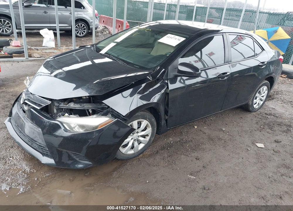 2016 TOYOTA COROLLA VIN: 2T1BURHE3GC668814