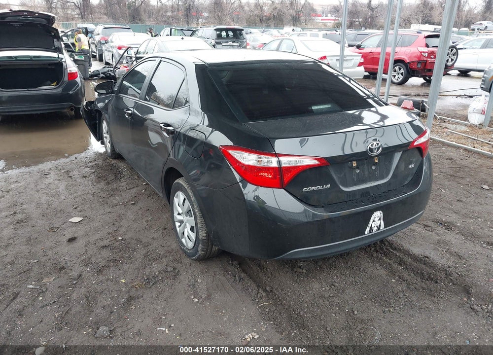 2016 TOYOTA COROLLA VIN: 2T1BURHE3GC668814