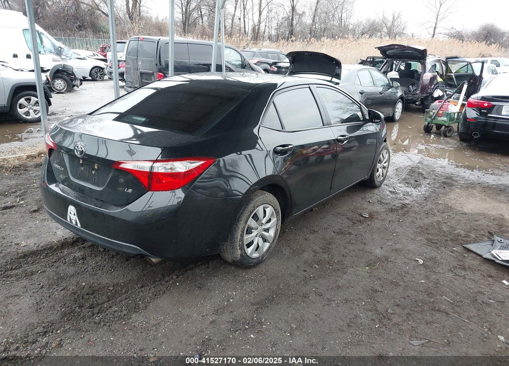 2016 TOYOTA COROLLA VIN: 2T1BURHE3GC668814