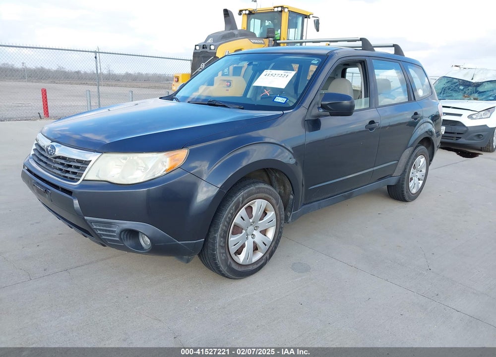 2010 SUBARU FORESTER 2.5X VIN: JF2SH6AC6AH731307