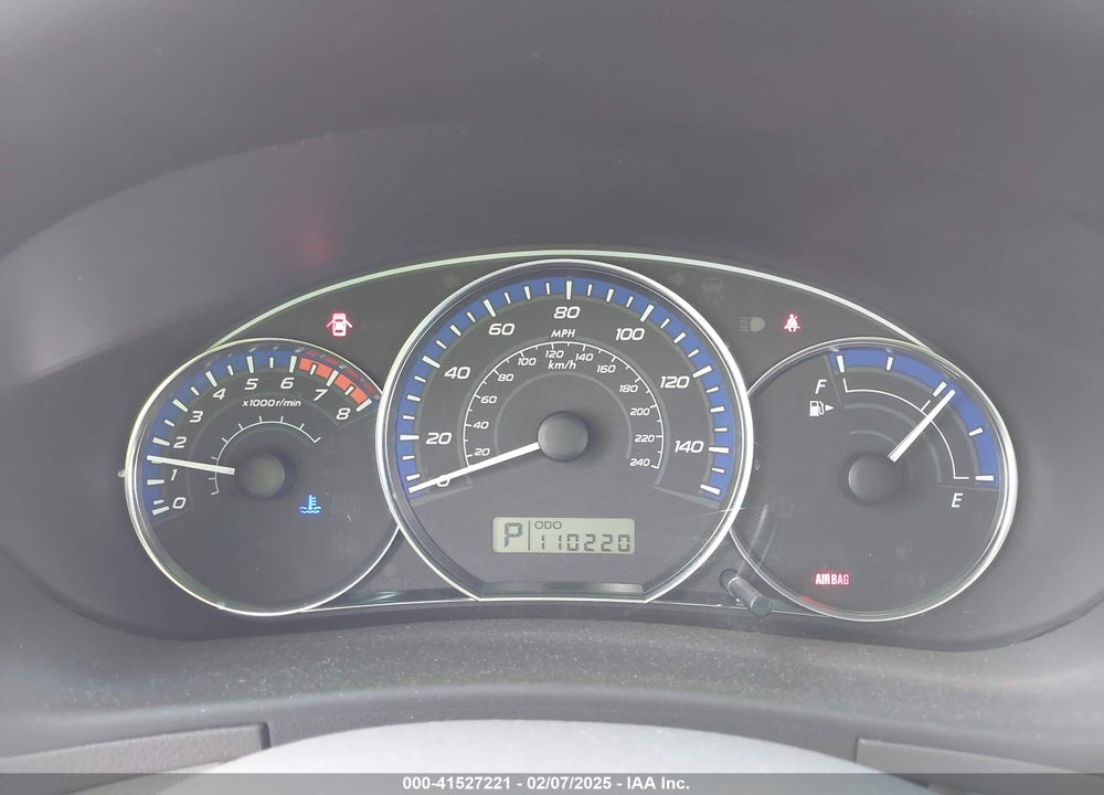 2010 SUBARU FORESTER 2.5X VIN: JF2SH6AC6AH731307