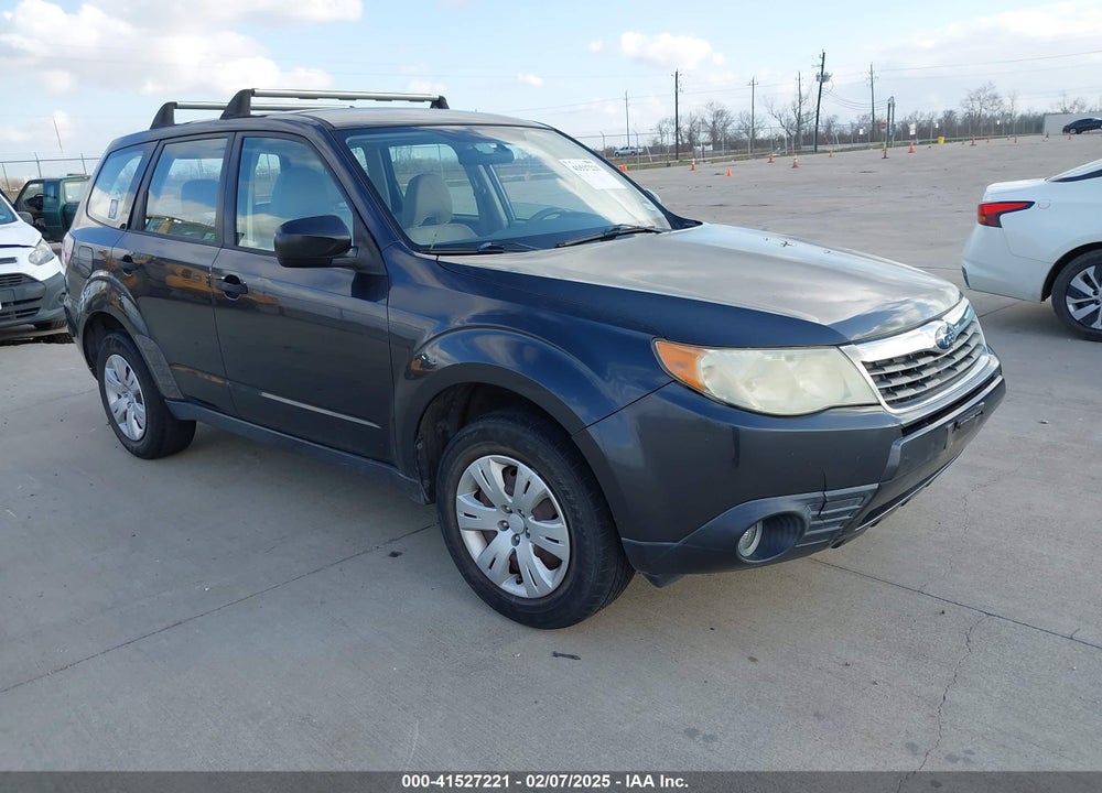 2010 SUBARU FORESTER 2.5X VIN: JF2SH6AC6AH731307