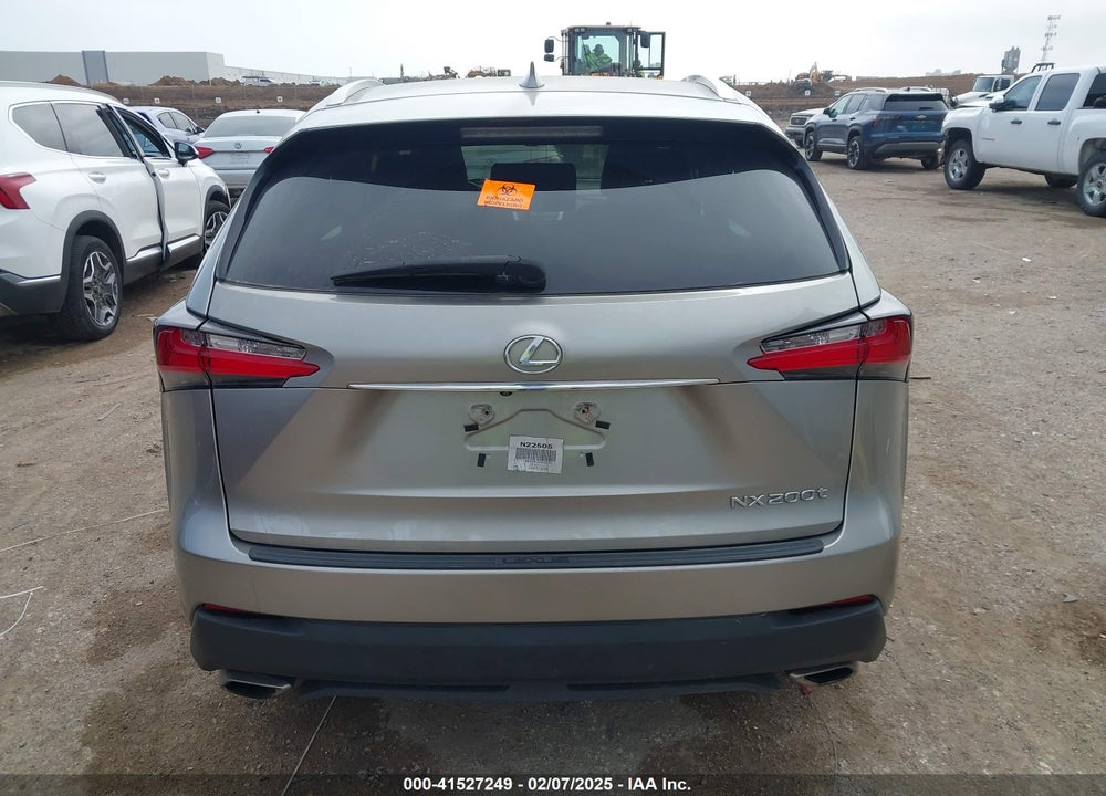 2017 LEXUS NX 200T VIN: JTJYARBZ5H2059235