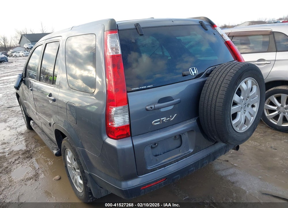 2006 HONDA CR-V SE VIN: SHSRD78986U421779