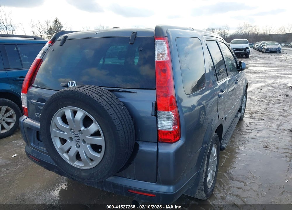 2006 HONDA CR-V SE VIN: SHSRD78986U421779
