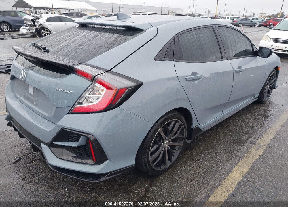 2020 HONDA CIVIC SPORT VIN: SHHFK7H42LU423171