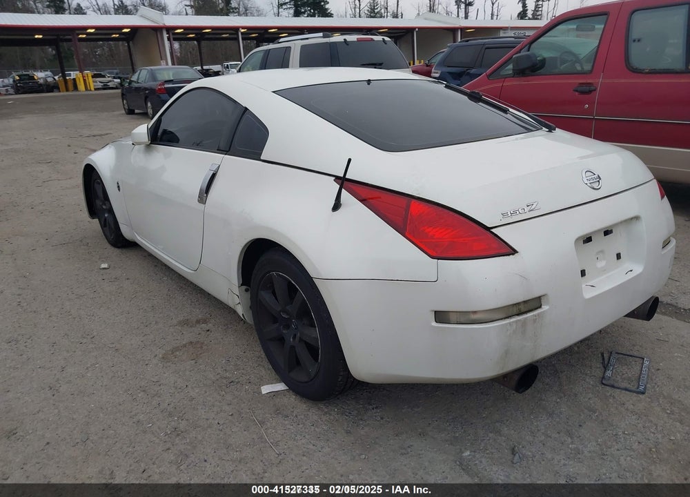 2004 NISSAN 350Z VIN: JN1AZ34D64T152185