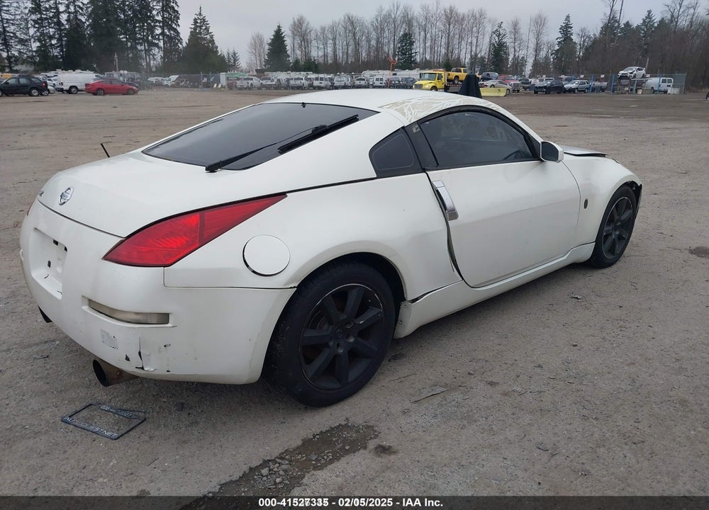 2004 NISSAN 350Z VIN: JN1AZ34D64T152185